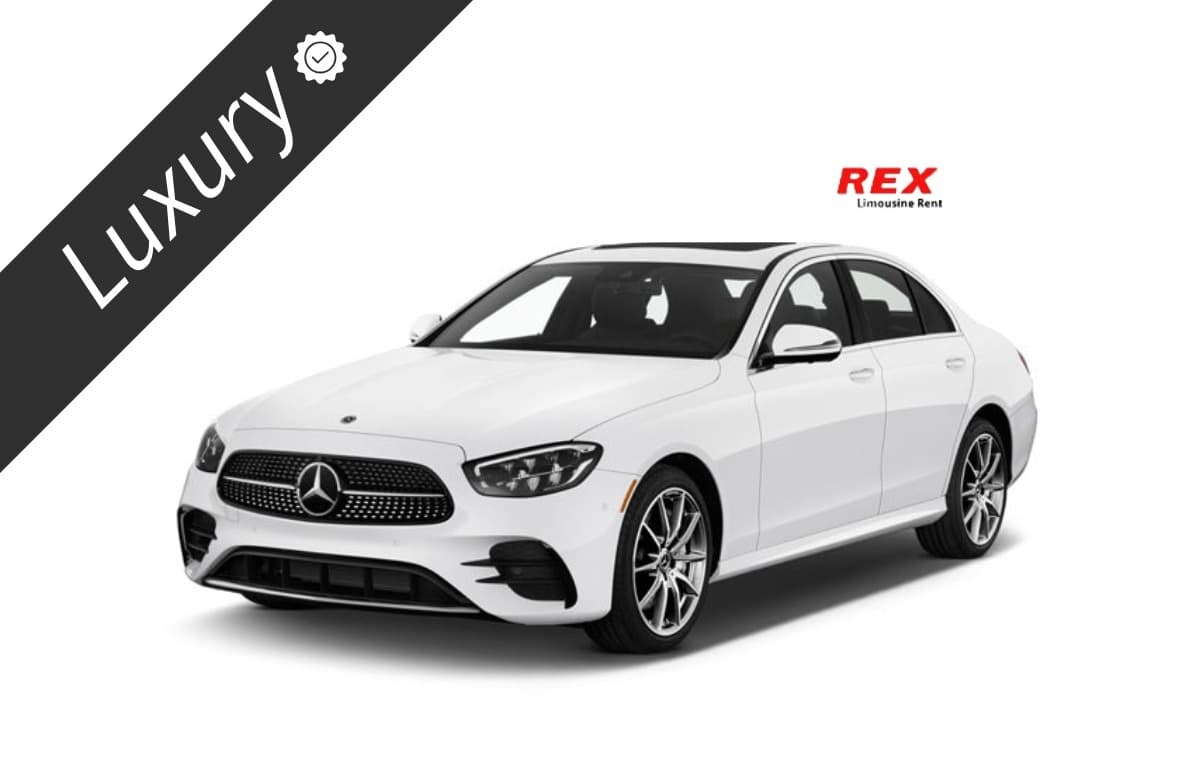 Premium Mercedes-Benz sedan or similar · 1